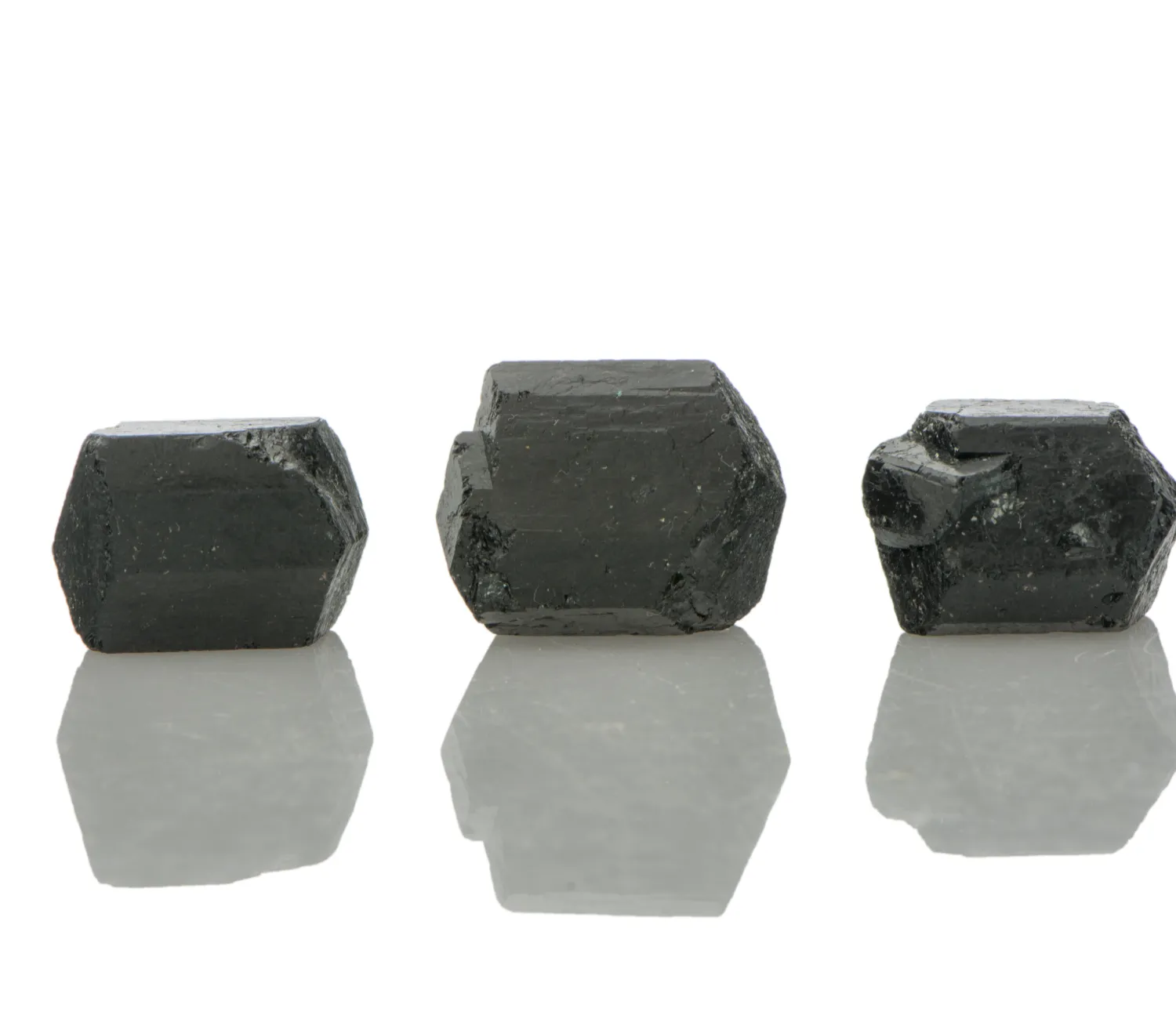 Schwarze Turmalin Kristalle