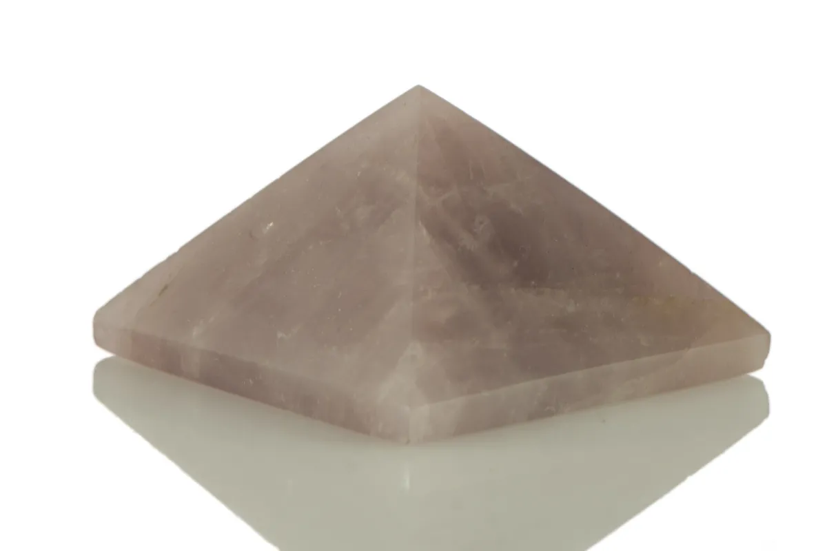 Rosenquarz Pyramide