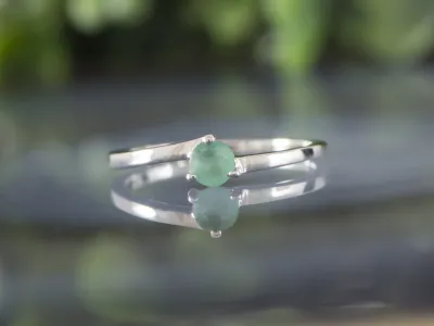 Ring mit Smaragd