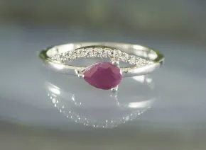 Ring mit Rubin