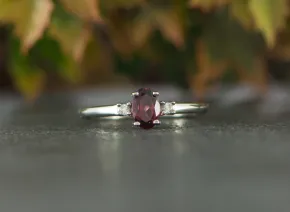 Granat Rhodolith Ring