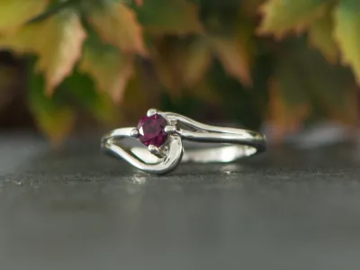Rhodolith Ring