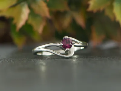 Rhodolith Ring
