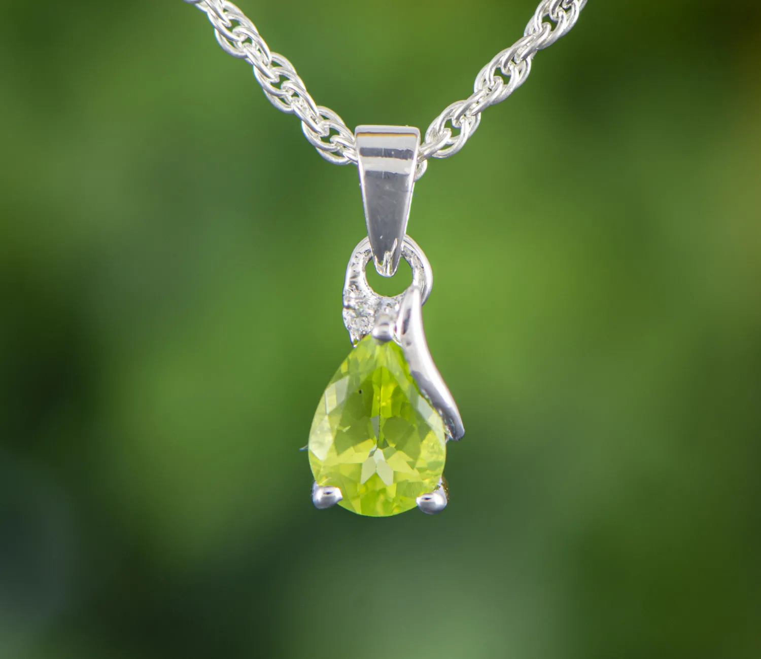 Anhänger mit Peridot