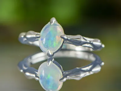 Ring mit Edelopal