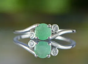 Ring mit Smaragd