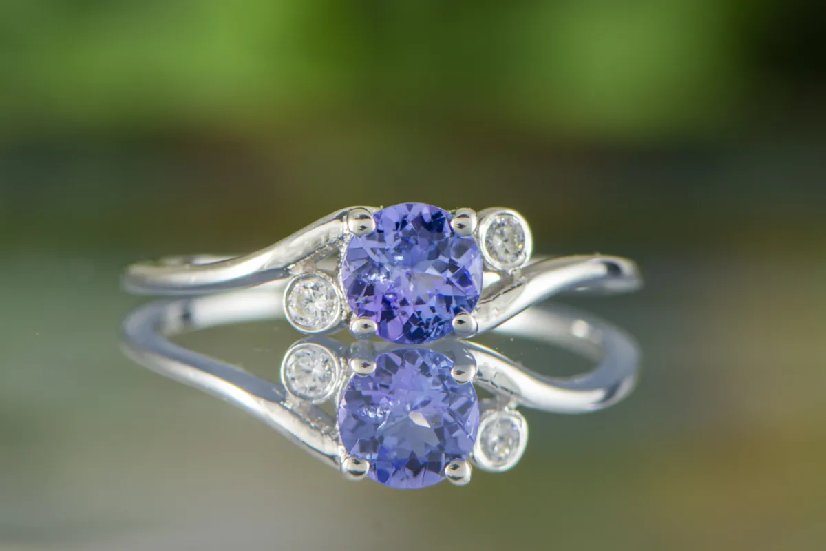 Tansanit Ring