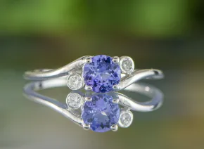Tansanit Ring