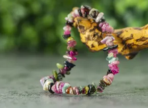 Armband mit bunten Turmalinen