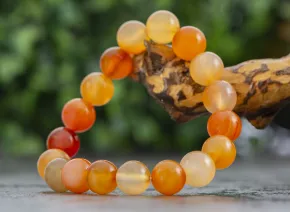 Armband aus Karneol 10mm
