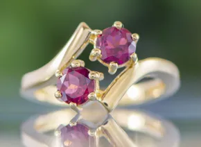Ring mit Rubellit