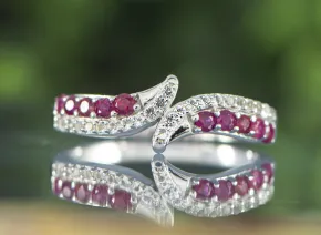 Ring mit Rubinen