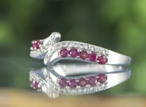 Ring mit Rubinen