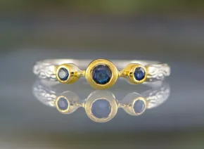 Ring mit Saphiren