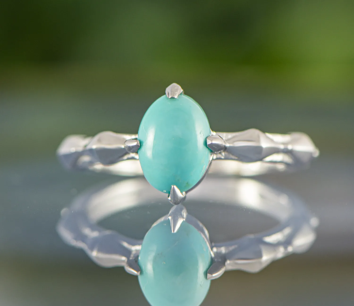 Ring mit Türkis