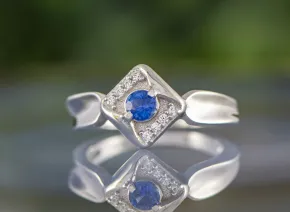 Ring mit Kyanit