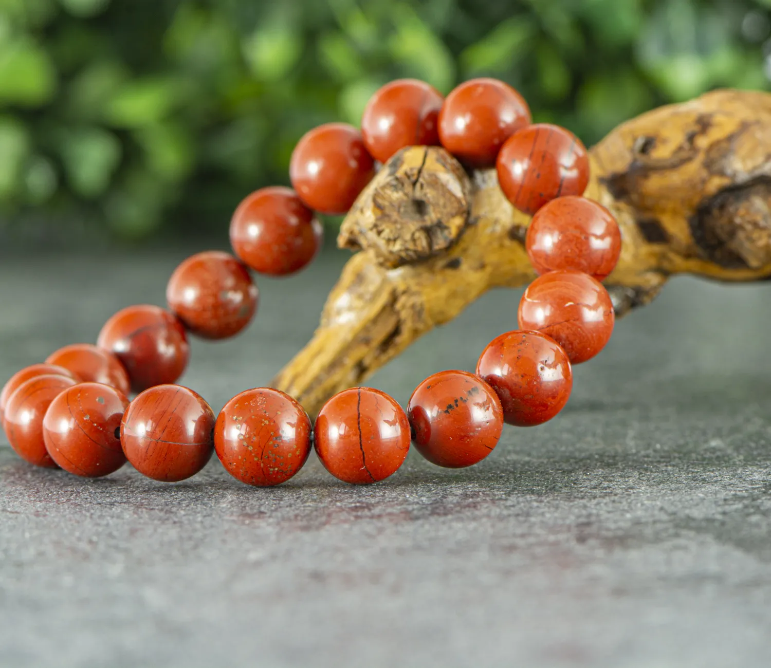 Armband mit rotem Jaspis