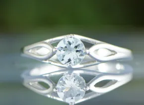 Ring mit Aquamarin