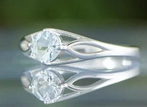 Ring mit Aquamarin