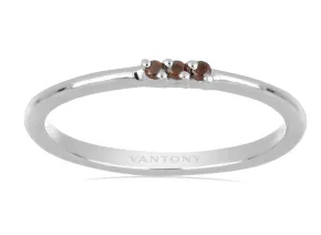 Ring mit Roten Diamanten