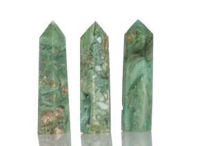 Grüner Jaspis Monokristall