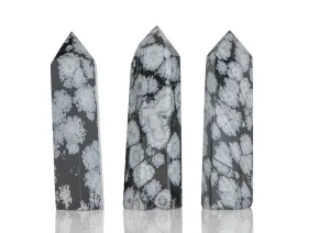 Schneeflocken-Obsidian Monokristall