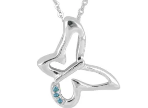 Anhänger mit Blauen Diamanten