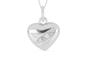 Herz mit Diamanten