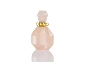 Flasche aus Rosenquarz