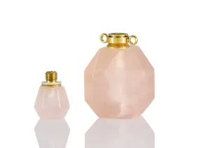 Flasche aus Rosenquarz