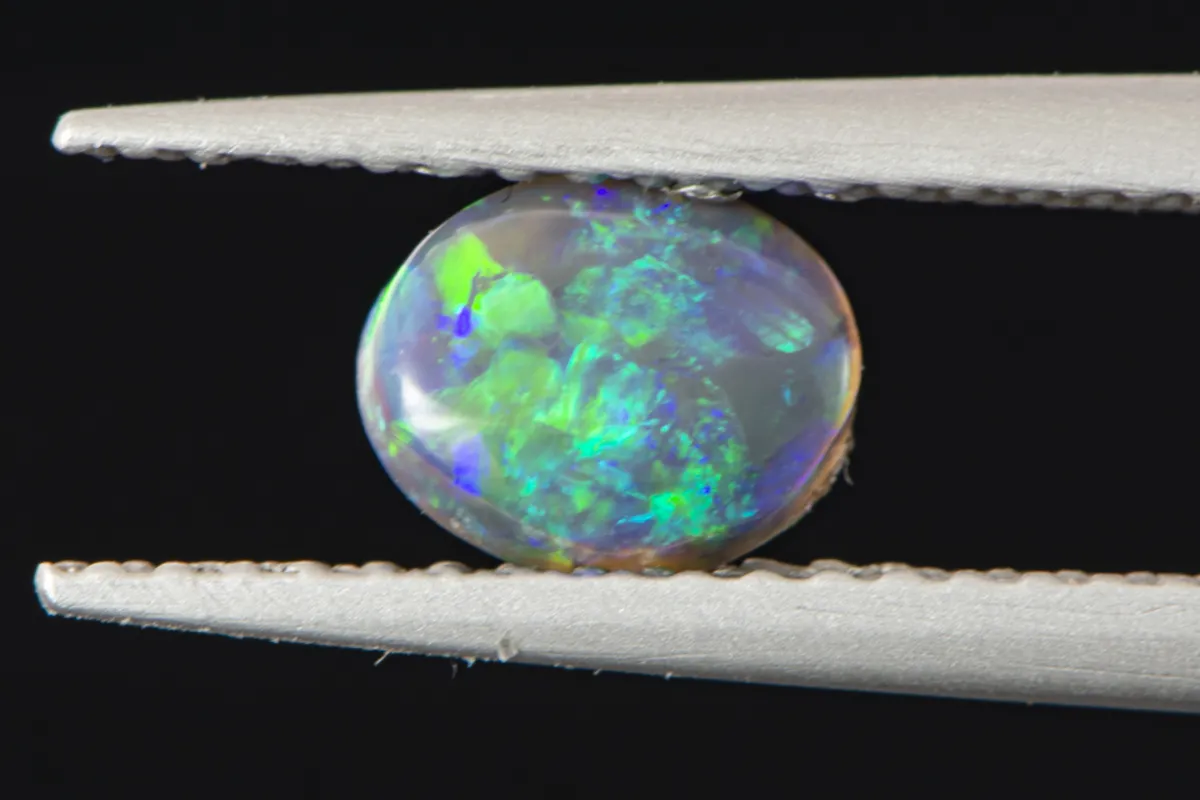 Schwarzer Opal 0,48cts.