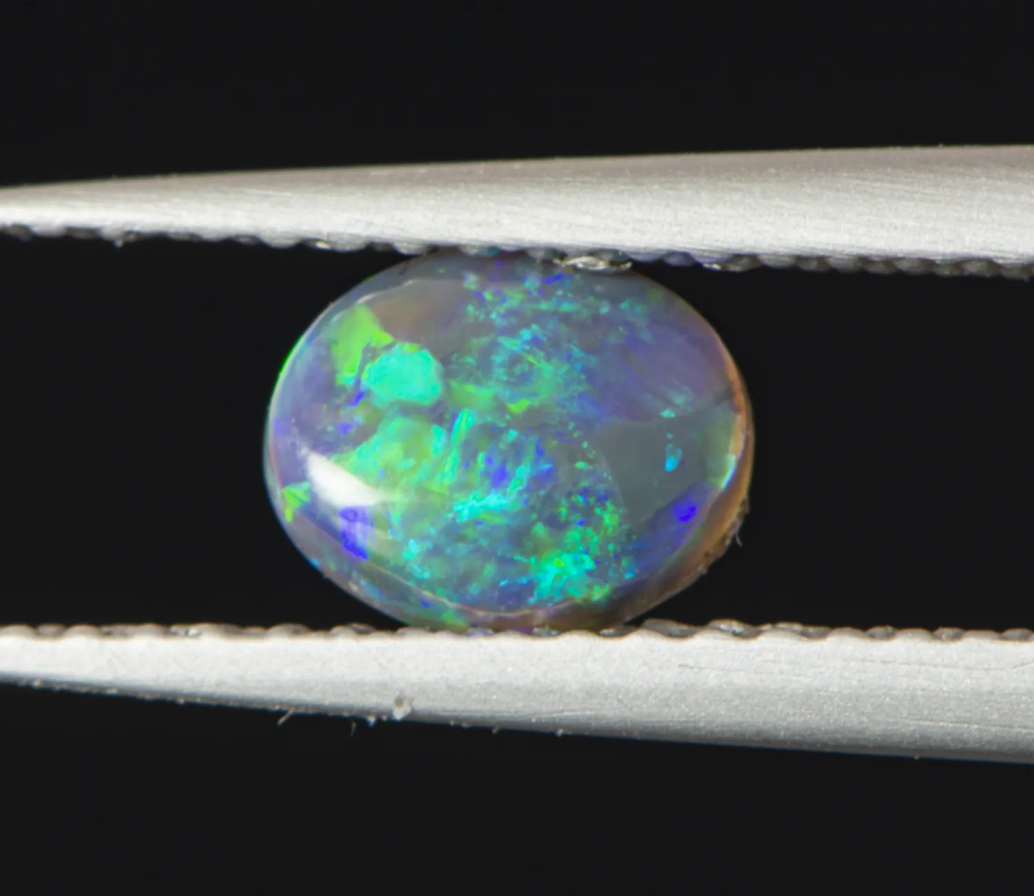 Schwarzer Opal 0,48cts.