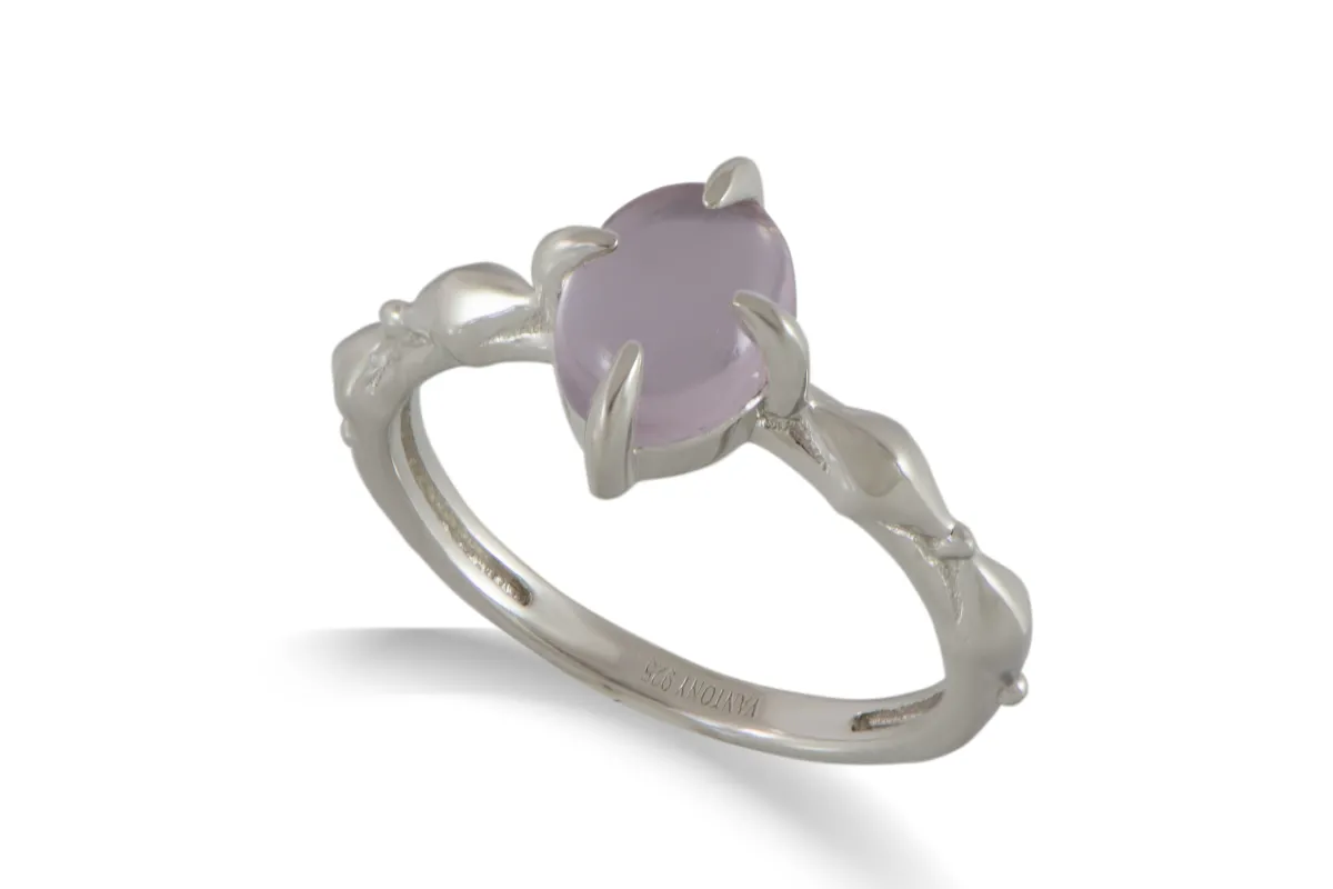 Ring mit Rosenquarz