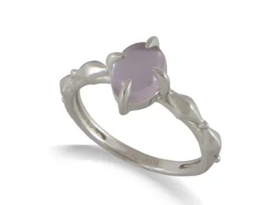 Ring mit Rosenquarz