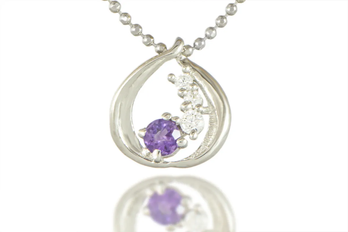 Anhänger mit Amethyst