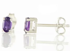Ohrringe mit Amethyst