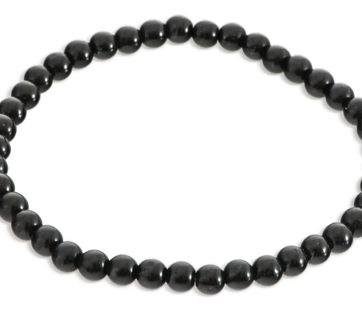Armband mit schwarzem Turmalin 4mm