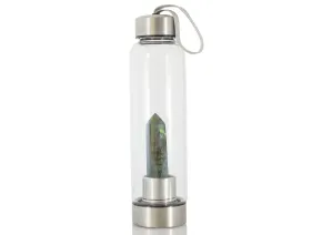 Wasserflasche mit Labradorit