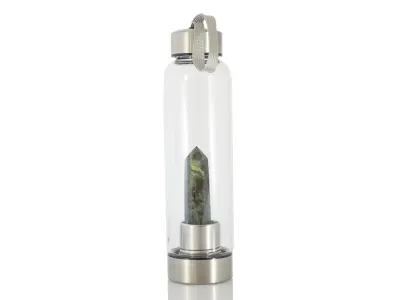 Wasserflasche mit Labradorit