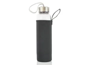 Wasserflasche mit Rosenquarz