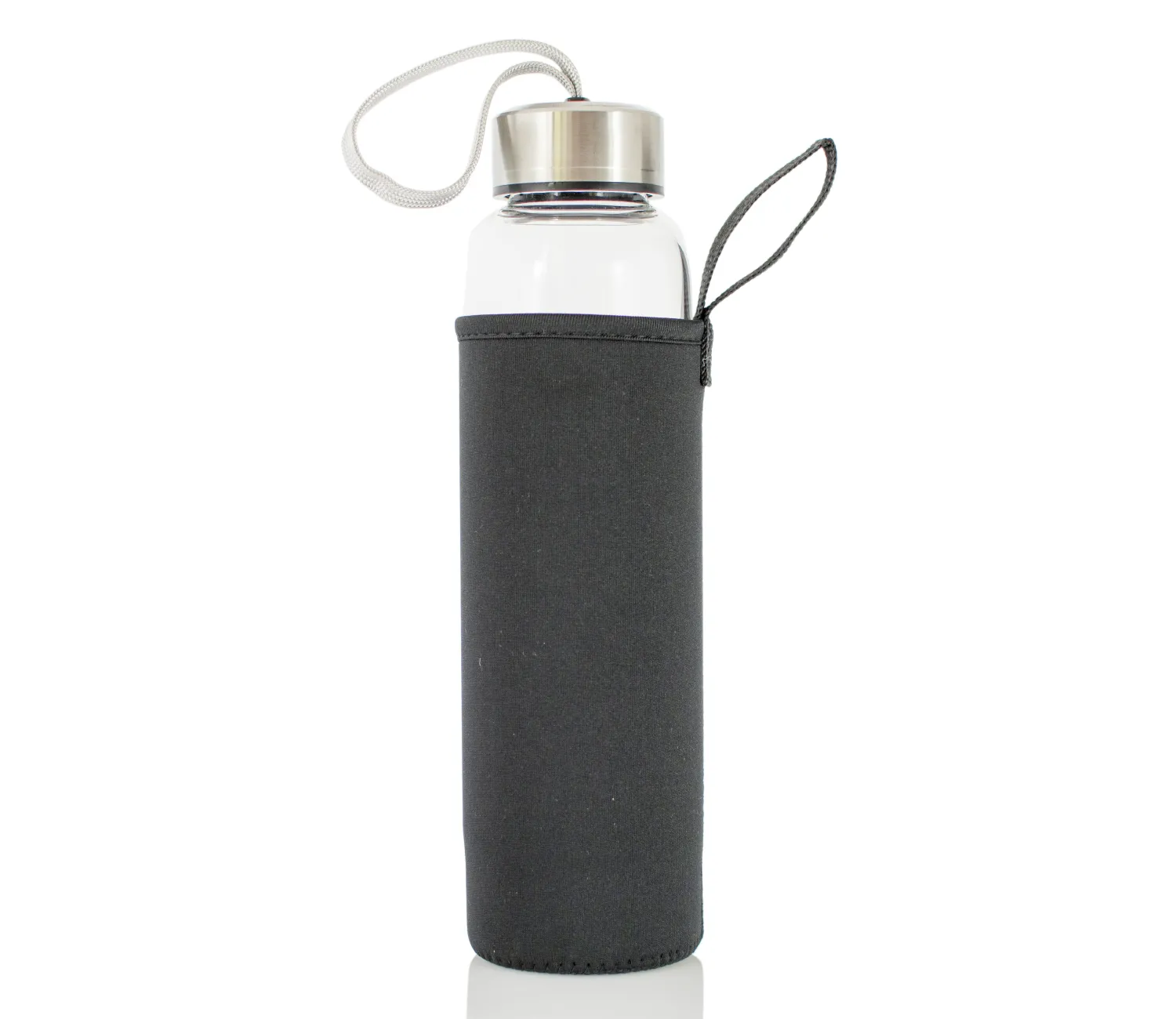Wasserflasche mit Mahagoni-Obsidian