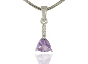 Anhänger mit Lavendelamethyst