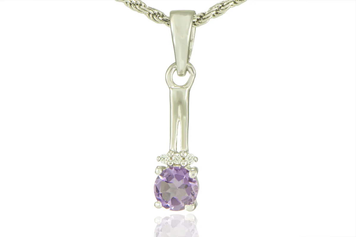 Anhänger mit Lavendel Amethyst