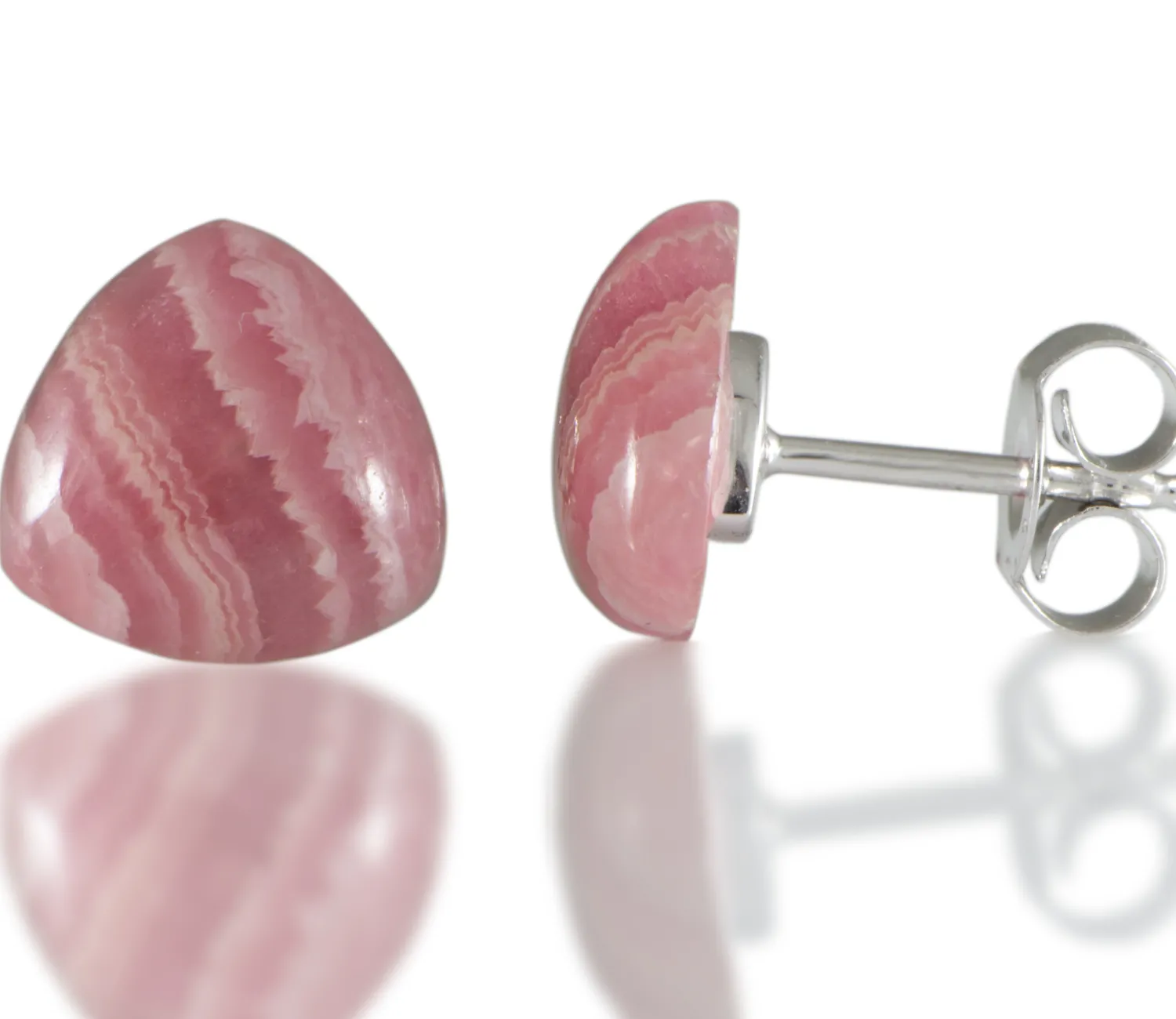 Ohrringe mit Rhodochrosit