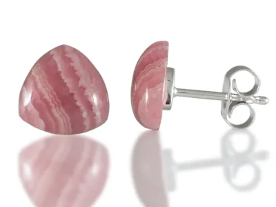 Ohrringe mit Rhodochrosit
