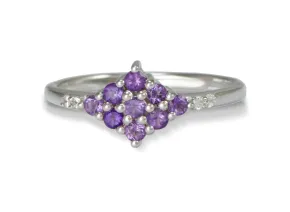 Silberring mit Amethyst