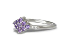 Silberring mit Amethyst
