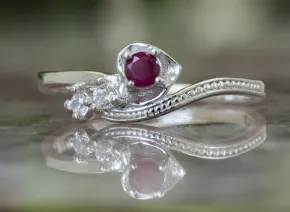 Ring mit Rubin