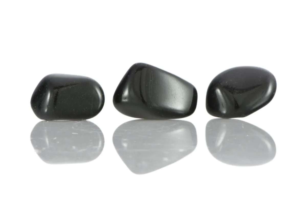 Schwarzer Obsidian