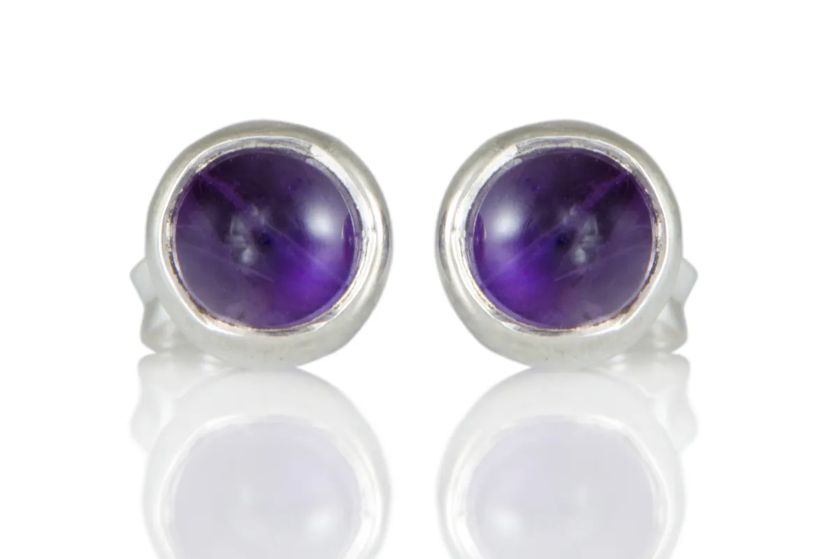 Ohrringe mit Amethyst